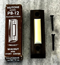 Vintage Nutone Push Button Doorbell Model PB-...