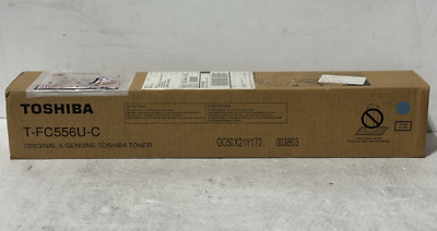 Genuine Toshiba T-FC556U-C Cyan Toner Cartridge