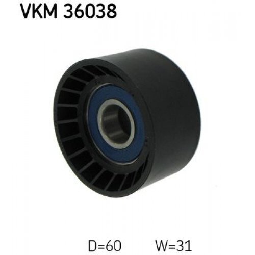 Umlenk-/FüHrungsrolle, Keilrippenriemen Skf VKM36038-image