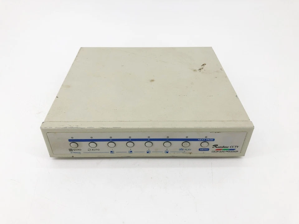 Rainbow CCTV Model QPCF Color Quad Processor 12VDC - Image 2 of 4