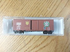 Micro-Trains 02400341 N CN 40' 40' Single Door Boxcar w/o Roofwalk 428717