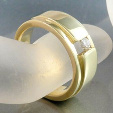Solitärring Ring ca. 0,25ct Brillant in 585/...