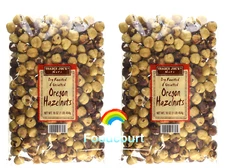 2 Packs Trader Joe's Dry Roasted & Unsalted Oregon Hazelnuts 16 oz Each Pack