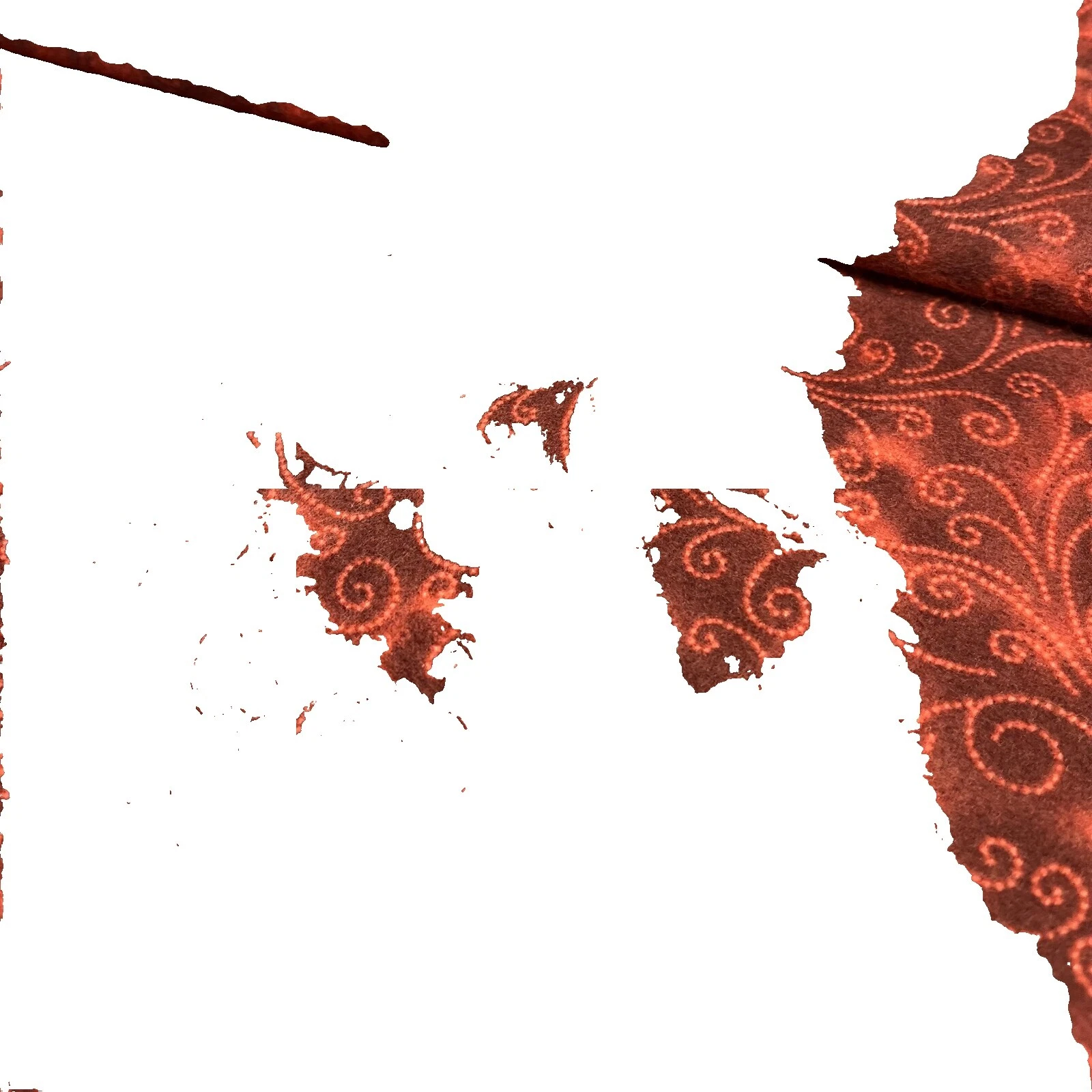 Ropa Marrón Franela-Telas artesanales de ropa de todos los días