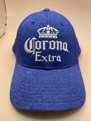 CORONA EXTRA Beer Baseball Hat Cap Blue One Size Fits Most Authentic NICE CLEAN!