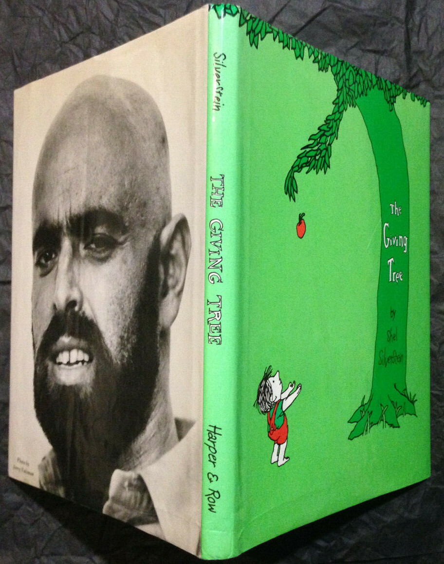 FILA The Giving Tree Shel Silverstein Hardcover w Dust Jacket Harper & Row VG Cnd