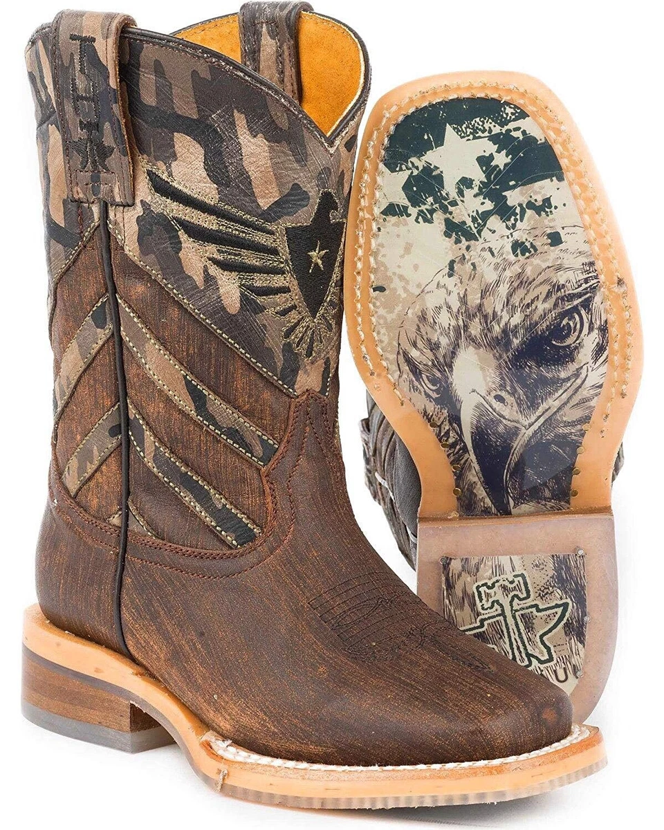 Tin haul men's freedom cheap western boots