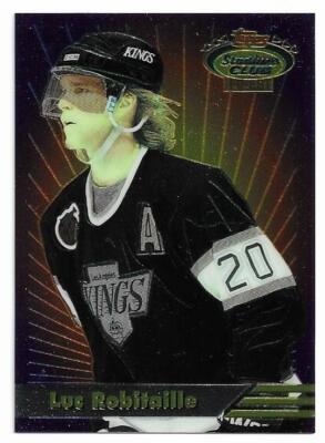 LUC ROBITAILLE 1993-94 TSC Finest Hockey card #7 Los Angeles Kings