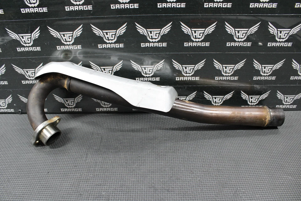 Honda 07-22 CRF150R 2007 CRF150RB tubo de escape fabricante original cabezal de cámara 18320-KSE-000 Foto 2 de 4