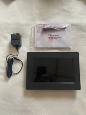 aluratek digital photo frame 8” ADPF07SF Never Used / Tested