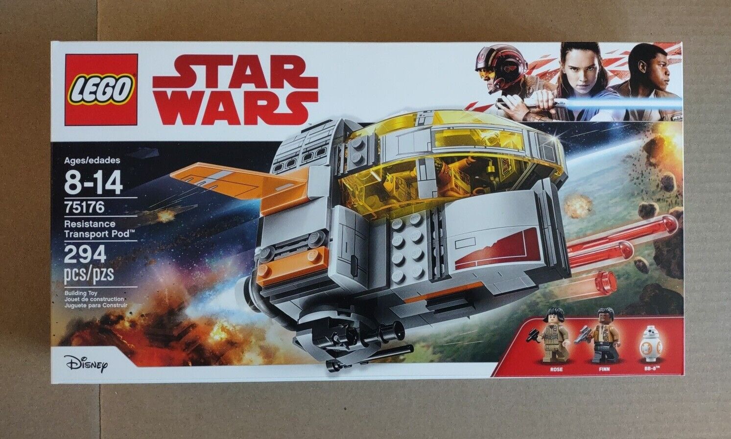 LEGO Star Wars 75176 Resistance Transport Pod Retired Set New In Sealed Box