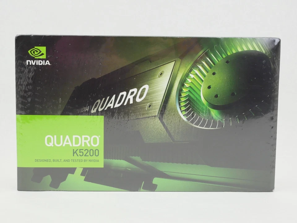 PNY Nvidia Quadro K5200 8GB 2xDVI 2x DP PCIE x16 VCQK5200-PB - Image 2 of 4