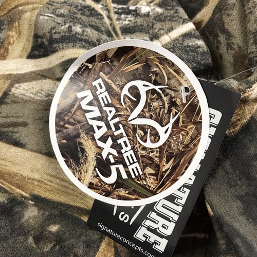 RealTree Hoodie Mens Small Brown Hunter Camo Mafia Urban Streetwear Concept NWT - Picture 3 of 12