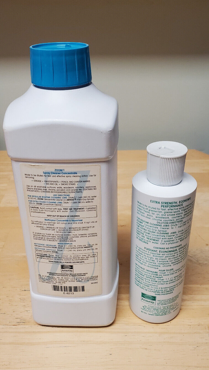 Amway Zoom Multipurpose Spray Cleaner Concentrate, 1 liter