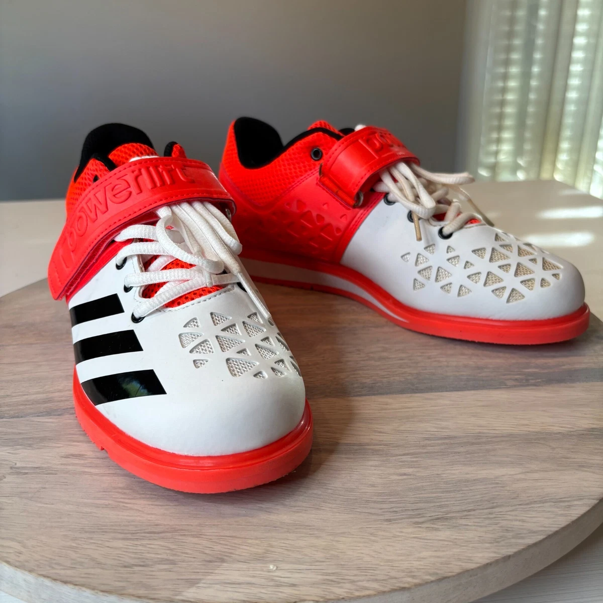 Adidas Powerlift 3 Gym Weightlifting Neon Orange Men’s Shoes Trainers US Size 7 Adidas Powerlift 3.1 Weightlifting Shoes Review (2026) | BarBend main image 2