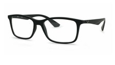 Ray Ban RB7047 5196 Matte Black Frame Demo Lens 54 mm Unisex Eyeglasses