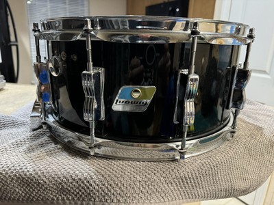Ludwig Rock/Concert Vistalite Black snare drum 6.5