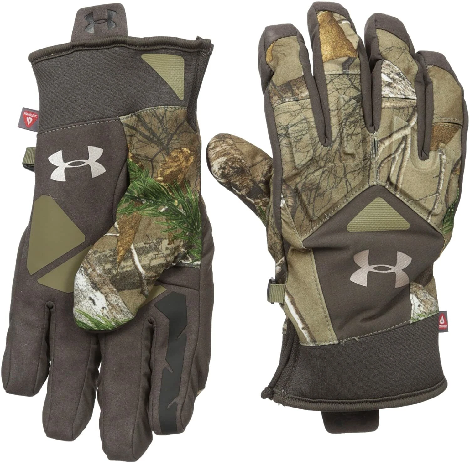 Under Armour Coldgear Infrared Scent Control 2.0 Primer Hunt Gloves Camo Women M