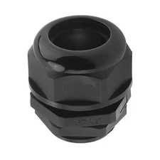 RTNLIT 1-1/2" NPT Cable Gland, Waterproof Adjustable Nylon Plastic Strain Rel...