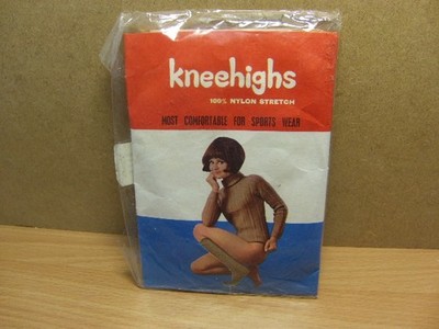 Kniestrümpfe 100% Nylon Stretch am bequemsten für Sportbekleidung versiegelte Packung 60er