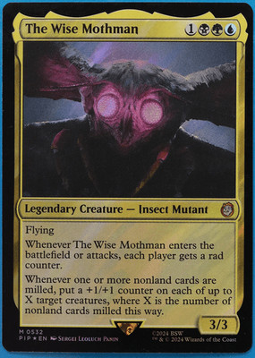 The Wise Mothman (Surge 532) FOIL Fallout NM Surge CARD (507377) ABUGames