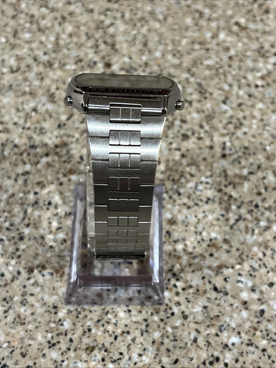 RARE Vintage Citizen Seven Melody Digital Watch Alarm Chronograph