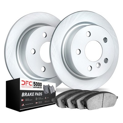 For Volkswagen Jetta 06-10 Brake Kit DFC GEOMET Plain Rear Brake Kit w 5000