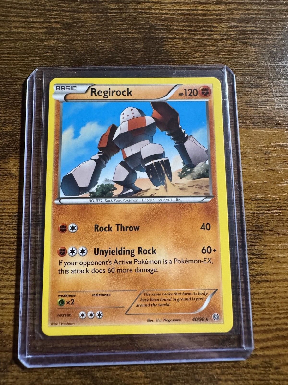 Pokémon TCG XY-Ancient Origins 40/98 Regirock NM