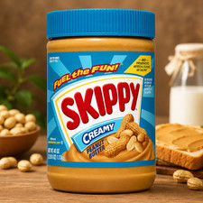 Skippy Erdnussbutter Creamy Extra Smooth Larg...