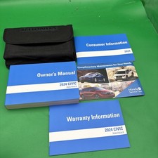 2024 Honda Civic Hatchback Owners Manual With Case