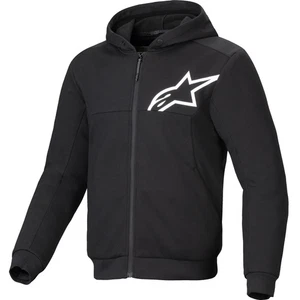 Alpinestars Chrome V2 Motorbike Motorcycle Sport Hoodie - Black / White