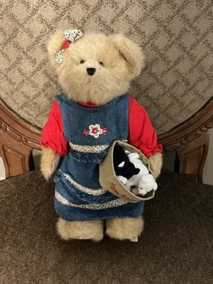 Boyds Bear Katie & kittens fair of the month limited edition 2007 1504/3000