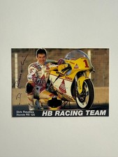 Dirk Raudies - podpisana/podpisana karta z autografem - AK - motocyklista wyścigowy