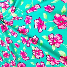 4-way Stretch Pink Cayenne Fabric 60" wide Swimsuit Spandex By The Yard