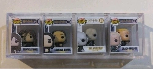 Funko Bitty Pop 4 Pack Vinyl Harry Potter Voldermot/Draco/Bellatrix/Snape