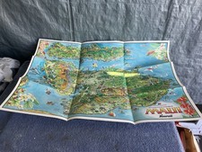 Vintage 1979 Maui Hawaii United Airlines Poster By Kim Forrest