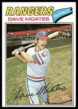 1977 Topps 588 Dave Moates Mint Texas Rangers