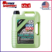 Liqui Moly 20438 Molygen New Generation SAE 0W-20 Synthetic Motor Oil - 5 Liters