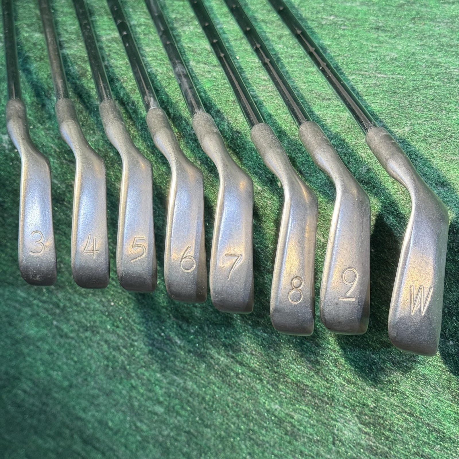 Ping Eye 2 Orange Dot Iron Set 3-9 PW Karsten Steel RH Vintage Ping USA