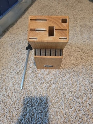 Oster Knife Block With Sharpener