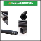 Durite caoutchouc EPDM noir renforcée 12mm x 1m pour refroidissement