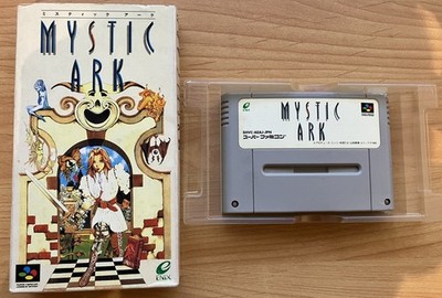 SNES/SFC Super Nintendo Mystic Ark in OVP + Schutzhülle japanisch SHVC-P-AEAJ