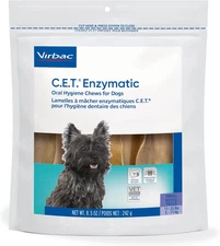 C.E.T. Enzymatic Oral Hygiene Chews for Dogs - Plaque & Tartar Control - Single 