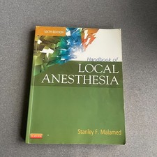 Handbook of Local Anesthesia by Malamed DDS P...