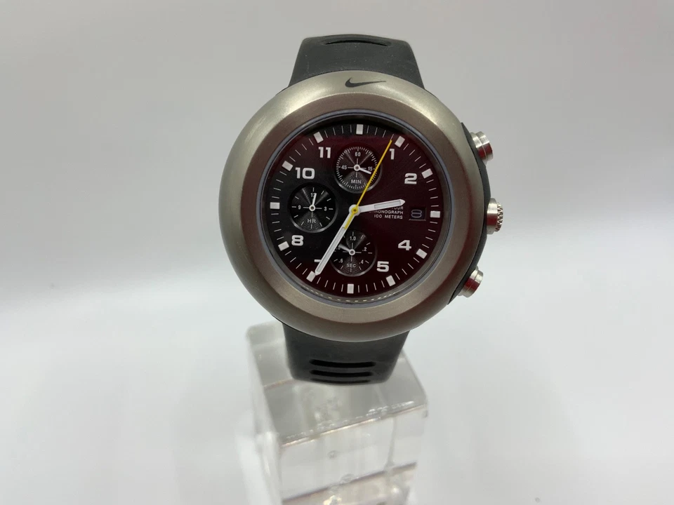 Nike Lance Armstrong Titanio Cronógrafo Cuarzo 44mm WA0044 Foto 4 de 4