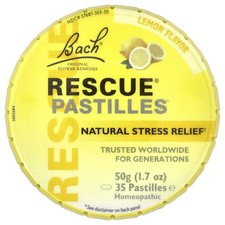 Rescue  Pastilles, Natural Stress Relief, Lemon, 35 Pastilles, 1.7 oz 50 g 