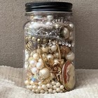 Curated Mystery Jewelry 16oz Jar All Wearable Vintage to Modern — photo 2