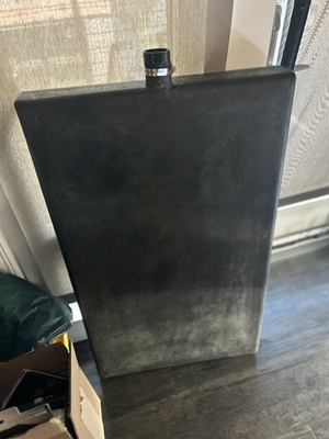 #ad #ad rotationally molded rotomolded plastic tank likely used for holding water $120.00