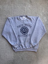 Vintage 90s Penn State Nittany Lions Gray Crewneck Sweatshirt Doyle Tag Size L