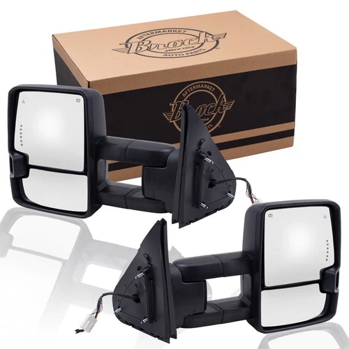 Power Mirror For 2007-2021 Tundra Extendable Clearance Lamp Performance Upgrade